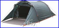 Highlander Blackthorn 2 Person Tunnel Tent Army Camping Backpacking Hunter Green