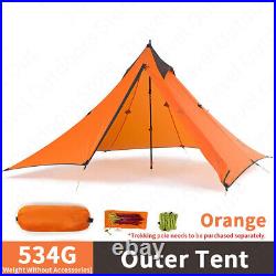 Hiking Camping Outside Tent Cover 1 Person Outdoor Travel Ultralight Tents New