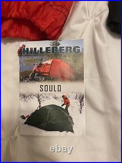 Hilleberg soulo (Red) with Footprint