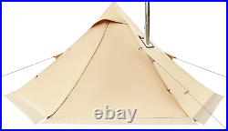 Hot Tent with Stove Jack Winter Cotton Hot Teepee Tent with Snow Skirt Set
