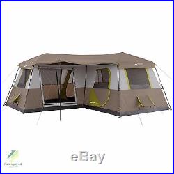 Huge 12 Person 3 Room Instant Tent Family Camping Hiking Hunting Easy Setup NEW