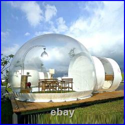 Inflatable Bubble House Outdoor PVC Bubble Tent For Camping With Air Blower 3M Dia