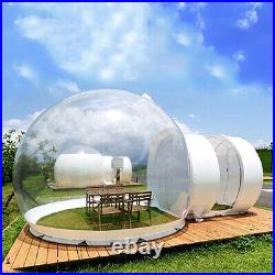 Inflatable Bubble House Outdoor PVC Bubble Tent For Camping With Air Blower 3M Dia