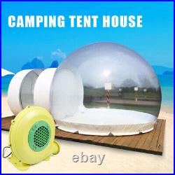 Inflatable Bubble House Outdoor PVC Bubble Tent For Camping With Air Blower 3M Dia