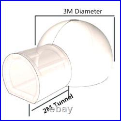 Inflatable Bubble House Outdoor PVC Clear Tent Commercial Camping Bubble Tent 3M