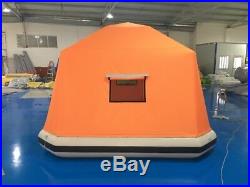 Inflatable Floating PVC Shoal Family Camping Water Raft Tent AS SEEN ONLINE