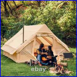 Inflatable Outdoor Camping Family Tent with Pump Stove Jack Waterproof 8 Person