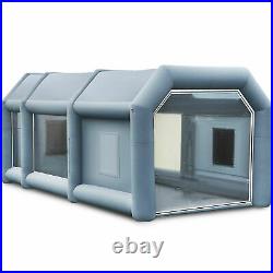 Inflatable Spray Booth Paint Tent Mobile Portable Car Workstation 23x13x8FT USA