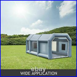 Inflatable Spray Booth Paint Tent Mobile Portable Car Workstation 23x13x8FT USA