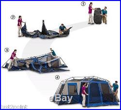 Instant Cabin Tent 12 PERSON Screen Room Camping Outdoor Family Portable