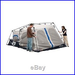 Instant Family Tent 8-Person (14'x10') Coleman Blue Picnic Travel Outdoor Hiking