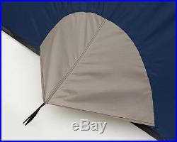 Instant Tent Blue 10-person 2 Room Weatherproof Rainfly Camping Hiking Trail New