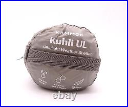Kammok Kuhli Ultralight Weather Shelter- Crater Gray (CRTGRY)