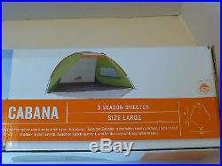 Kelty 3 Season Shelter Cabana Large beach sports camping festivals NEW IN BOX