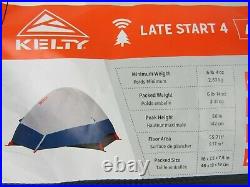 Kelty Late Start 4P 3-Season Backpacking and Camping Tent