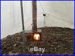 Kifaru paratipi tent WITH stove! Hunting, backpacking, camping outdoor stove