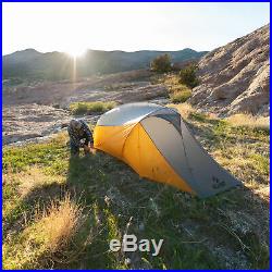 Klymit 09M2OR01B Maxfield 2 Person 3 Season Lightweight Backpacking Camping Tent