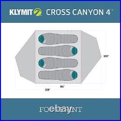 Klymit Cross Canyon Camping Backpacking Tent Brand New