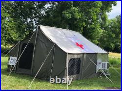 Kodiak Canvas 12x12 Cabin Lodge 8 person 4 season tent with stove jack (SR)