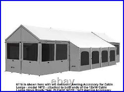 Kodiak Canvas 6116 12x16 Cabin 10 Person Stove Ready Lodge Tent