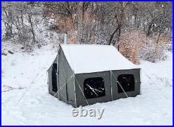 Kodiak Canvas 6173 10x10 Cabin Lodge Tent with Stove Jack (SR)