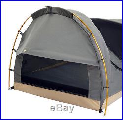 Kodiak Canvas One Person Backpacking Solo Waterproof Swag Tent With Pad 8101