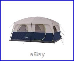 LARGE 10 PERSON 2 ROOM CABIN TENT WATERPROOF RAINFLY CAMPING HIKING OUTDOOR NEW