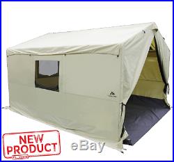 Large 12'x10' Wall Outfitter Tent With Stove Jack Outdoor Camping Hunting Family
