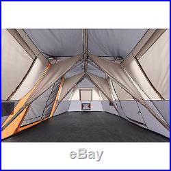 Large Instant Camping Tent 12 Person Cabin Outdoor Family Travel Shelter Orange