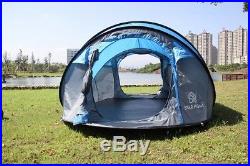 Large Outdoor Camping Pop Up Tent 3-4 Persons Waterproof Automatic Instant Tent