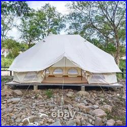 Large Waterproof Oxford Cloth Glamping Emperor Bell Tent Campground Tent Hotel
