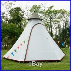 Lightweight Waterproof Family Tent Indian Style Pyramid Tipi Tent
