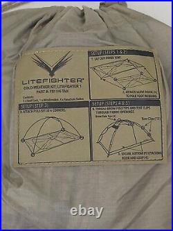 LiteFighter Cold Weather Kit (for 1 man tent) Coyote/Tan