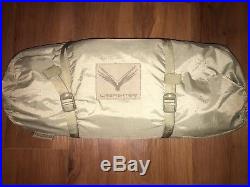 Litefighter 1 Individual Shelter System Tent U. S. Army Issue Tan- Lightly Used