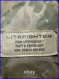 Litefighter Tent, Hiker, Camping, Field, Training Multicam Ocp Usgi Used