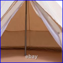 Luxury Glamping Tent All Year Living Polyester Cotton Bell Tent 3m Waterproof