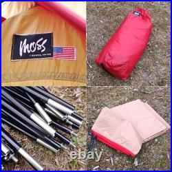 MOSS TENTS Encore Camden Tent Pisces Frame Camping Outdoor Rare Used F/S Japan