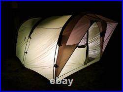 MSR Backcountry Barn 5 Person Camping Tent Shelter Gear Shed With Footprint