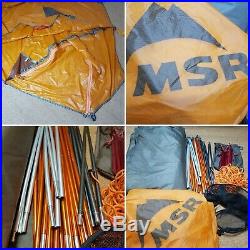 MSR Fury2 4 Season Expedition mountain High Performance Proffesional Tent Used