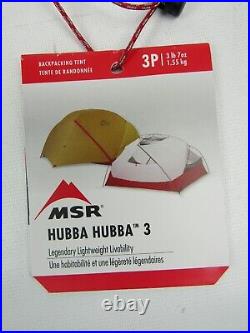 MSR Hubba Hubba 3 (2022) Backpacking Tent