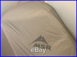 MSR Hubba Hubba NX 2 Person 3 Season Backpacking Tent USED