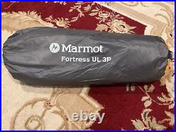 Marmot Fortress Ultra-Light 3P Four Season Tent Footprint! Ncluded