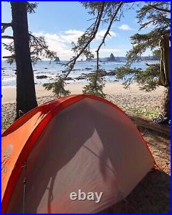 Marmot Tungsten 1P with Footprint (3-Season) Backpacking Tent grey/orange