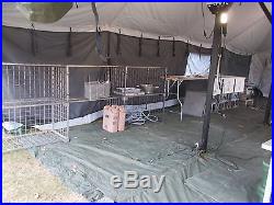 Military Army Field Kitchen Tent Mbu Burners Food Sanitation Center Camp Surplus 03 Zooz 