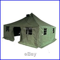 Military Army Large 11 Men Base Camp TENT 5x5m Canvas Olive Factory New TOP