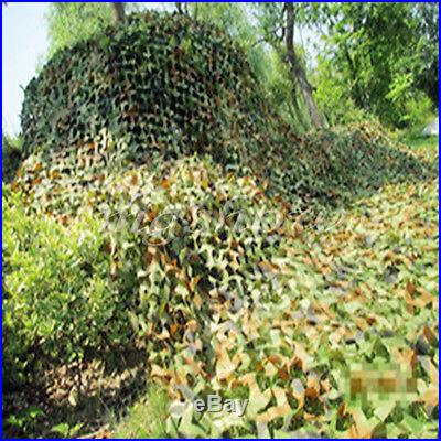 Military Camouflage Net Woodlands Leaves 2M X 3M Camo Cover For Hunting Camping