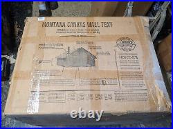Montana Canvas 10x12 Wall Tent With Frame