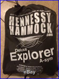 Motorcycle Camping Hennessy Hammock Deluxe Explorer