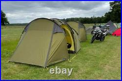 Motorcycle Motorbike 2 Person Expedition Touring Tunnel Tent 3Season 40D Fabric