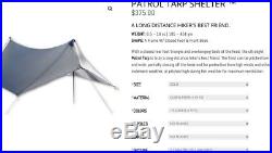 Mountain Laurel Designs MLD Cuben Fiber Patrol Tarp Shelter